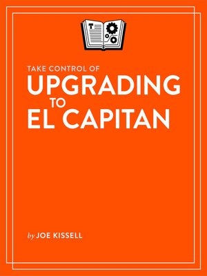 cover image of Take Control of Upgrading to El Capitan